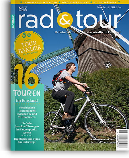 Cover rad&tour Nr. 11 - Nördliches Emsland